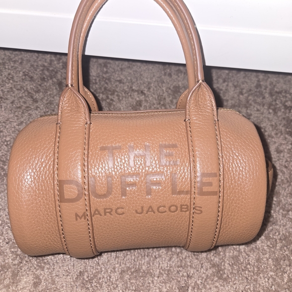 Marc Jacobs Handbags - Marc Jacobs Tan Mini Duffle Bag